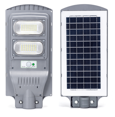 Farola Solar Exterior 100w con Sensor Movimiento y Control Remoto Aigostar